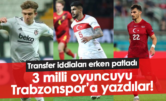 Trabzonspor için günün transfer iddiaları - 25.03.2022