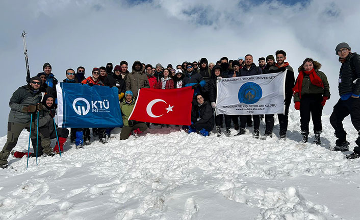 Zigana Dağı'nda "Ali Kemal Kepenek' için tırmandılar