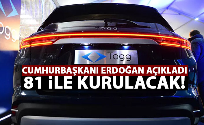 Cumhurbaşkanı Erdoğan’dan yerli otomobile destek: 81 ile 1500 hızlı şarj istasyonu