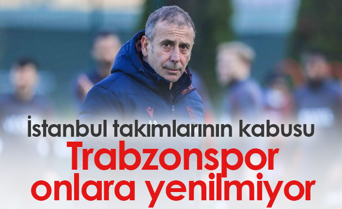 Trabzonspor İstanbul takımlarına yenilmiyor