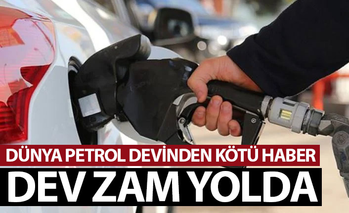 Dünyanın petrol devinden dev zam açıklaması