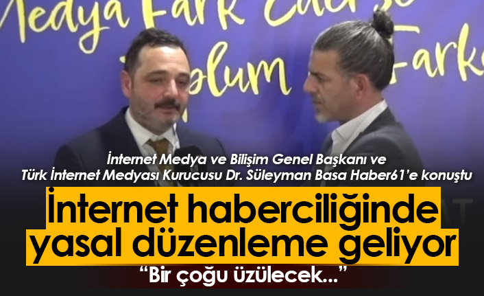 İnternet haberciliğinde yasal düzenleme geliyor: "Bir çoğu üzülecek..."