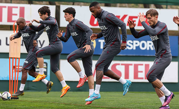 Trabzonspor Beşiktaş maçı hazırlıklarını sürdürüyor