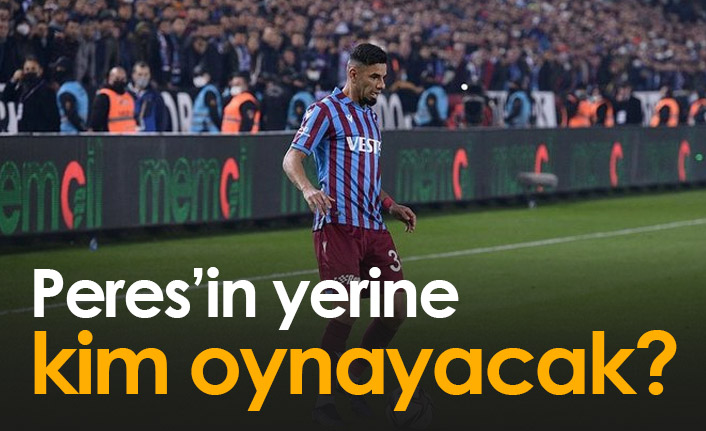 Peres'in yerine kim oynayacak?