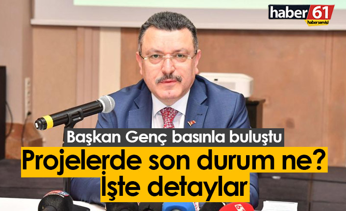 Başkan Genç basınla buluştu