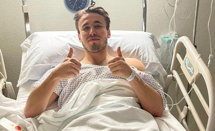 Trabzonsporlu futbolcu ameliyat oldu!