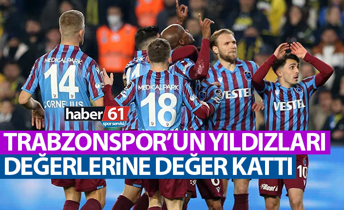 Trabzonspor’un yıldızları değerlerine değer kattı!