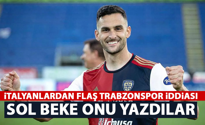 İtalyanlardan flaş Trabzonspor iddiası! Sol beke onu yazdılar
