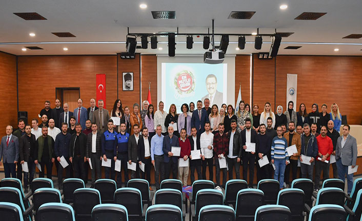 Ortahisar Belediye personeline ilk yardım kursu verildi