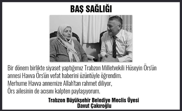 Çakıroğlu Vefat İlanı