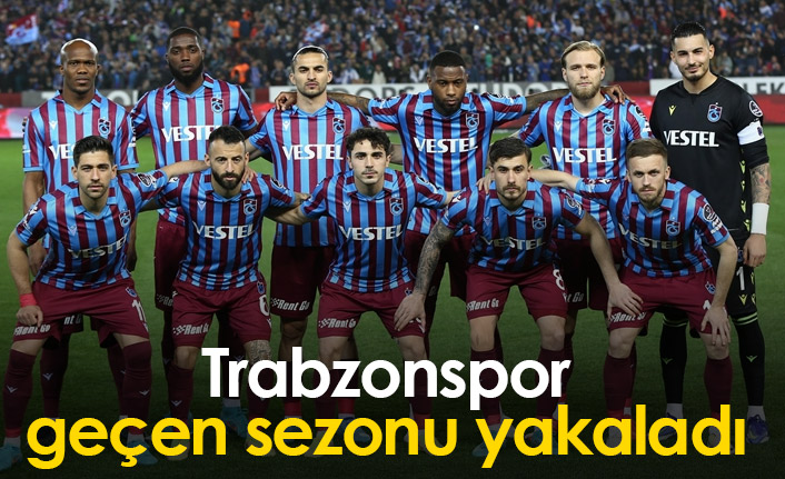 Trabzonspor 9 maç eksikle geçen yılı yakaladı