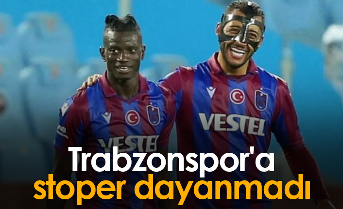 Trabzonspor'a savunma dayanmadı