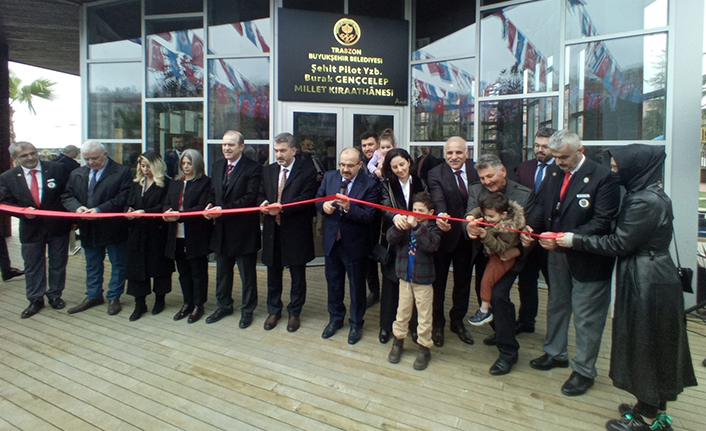 Trabzon’da Şehit Gençcelep’in adı Millet Kıraathanesinde yaşayacak