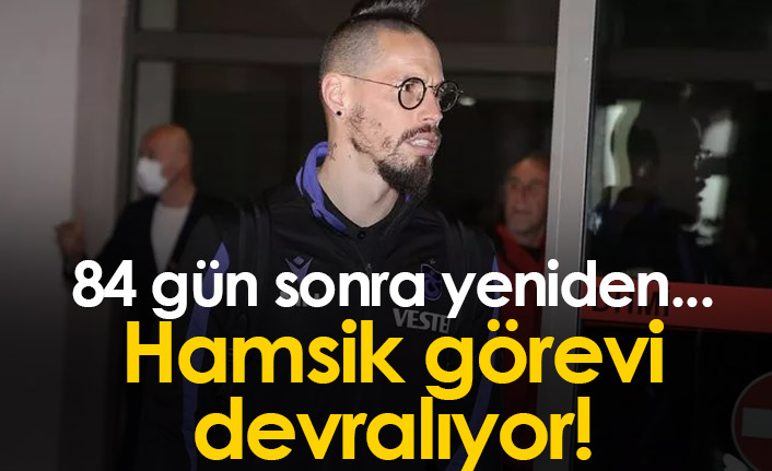 Hamsik yaklaşık 3 ay sonra 11'e dönüyor
