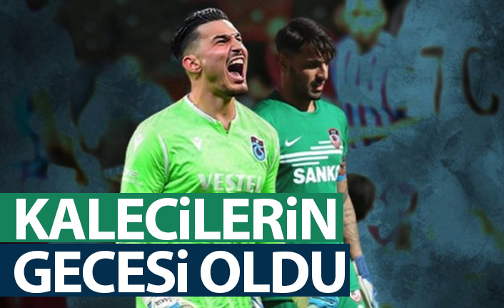 Gaziantep - Trabzonspor maçında kalelere duvar ördüler