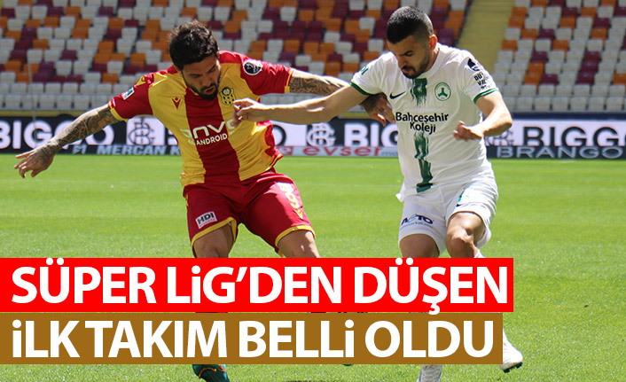 Yeni Malatyaspor Süper Lig’e Veda Etti! Küme Düşen İlk Takım Belli Oldu
