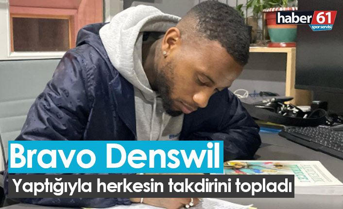 Trabzonsporlu Denswil Türkçe öğreniyor