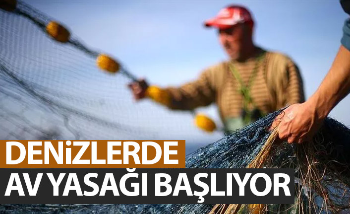 Denizlerde av yasağı başlıyor