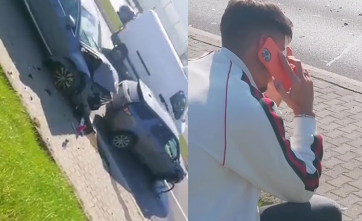 Beşiktaşlı futbolcu Montero Beykoz’da kaza yaptı!