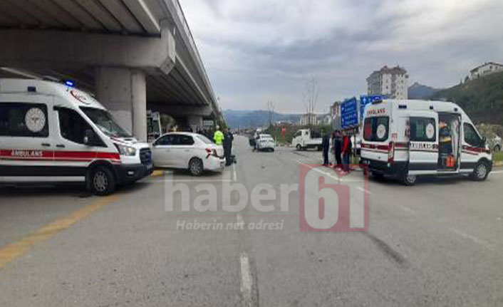 Trabzon’da kaza! 4 yaralı