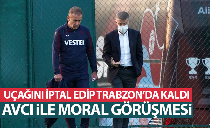 Başkan Ağaoğlu uçağını iptal etti! Avcı’ya destek için kaldı