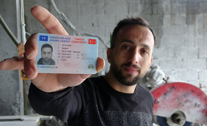 Trabzon'da 17 yıl önce kaybettiği kimlik yüzünden borçlardan kurtulamıyor