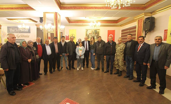 Şehit yakınları ve gaziler onuruna iftar