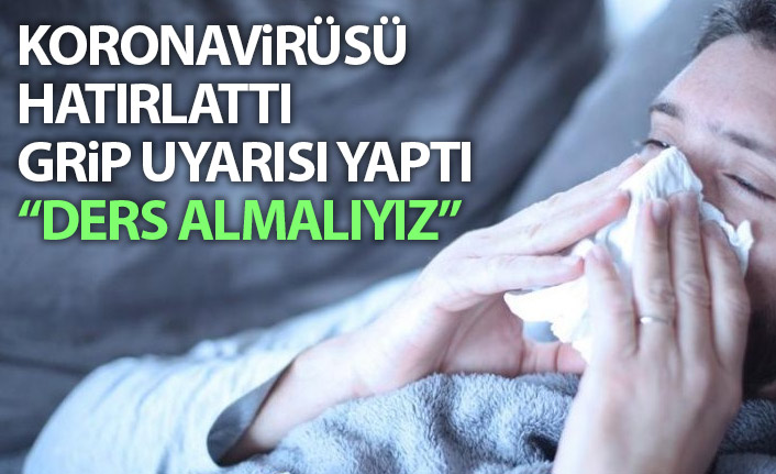 Trabzon'dan grip uyarısı geldi! Koronavirüsü örnek gösterdi