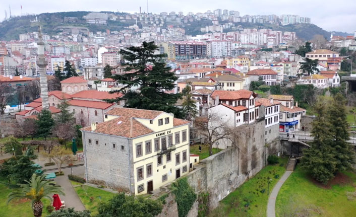 Trabzon'da tarihi dokusunu koruyan "Ortahisar" kültür rotasında