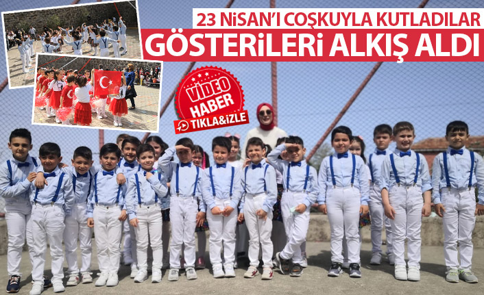 Trabzon İstiklal İlköğretim okulunda coşkulu 23 Nisan kutlaması