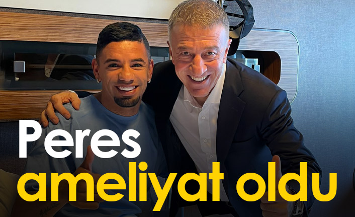 Trabzonsporlu Peres ameliyat oldu