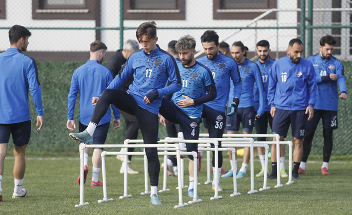 1461 Trabzon, Somaspor maçı hazırlıklarını sürdürdü