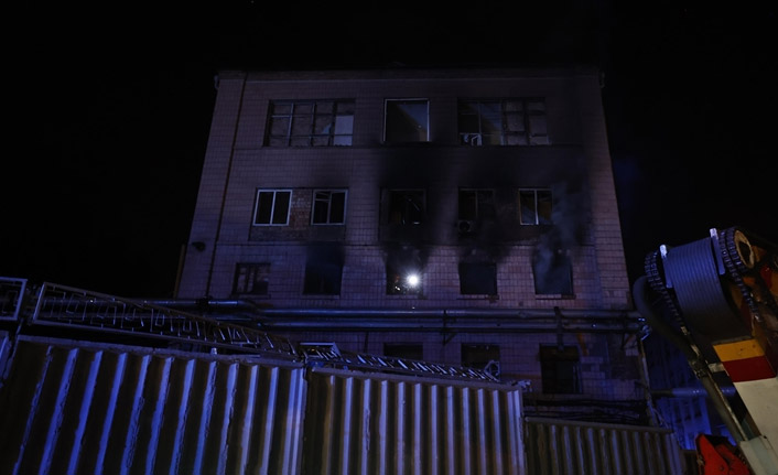 Kiev'e saldırı düzenlendi