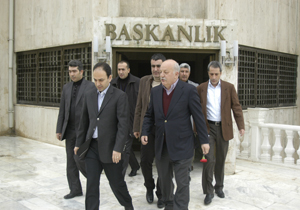 TS'den Baydemir'e ziyaret