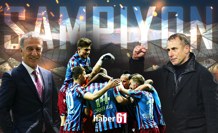 ŞAMPİYON TRABZONSPOR!!!