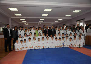 Trabzon'da kuşak sınavı yapıldı