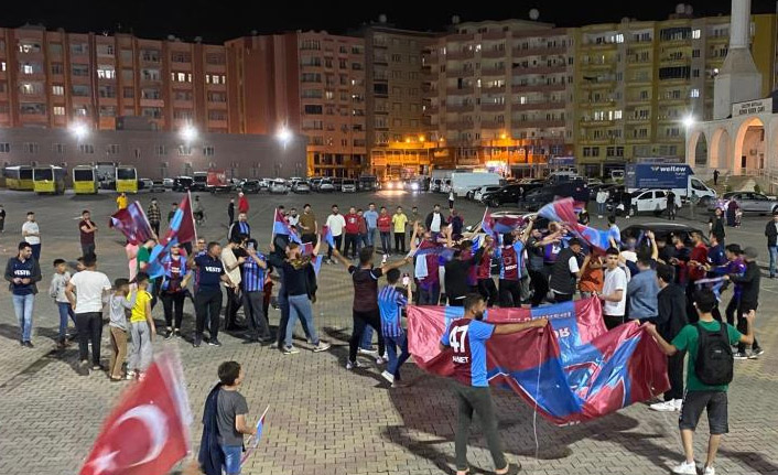 Mardin’de Trabzonspor’un şampiyonluğu coşku ile kutlandı