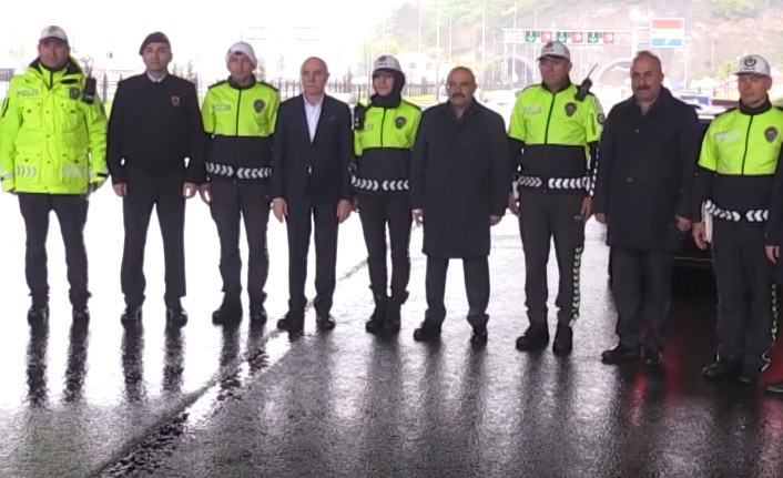 Bakan yardımcısı Trabzon'da trafiği denetledi
