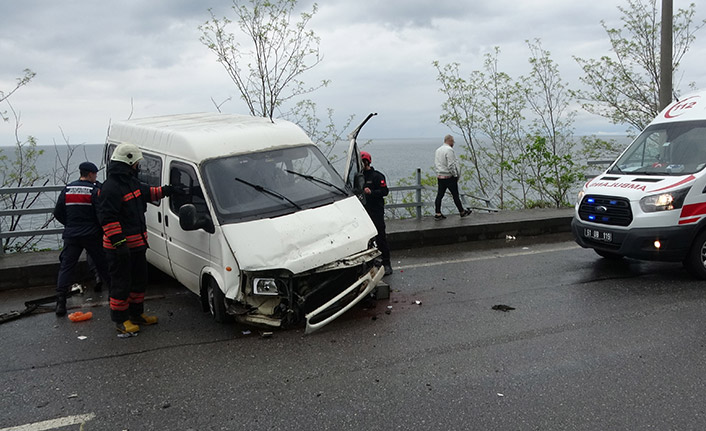 Trabzon'da Bayram günü faciadan dönüldü! 2'si çocuk 5 yaralı