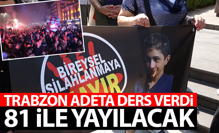 Trabzonspor taraftarı adeta ders verdi! Kampanya tüm Türkiye'ye yayılacak