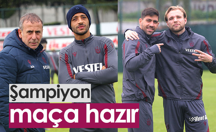 Trabzonspor Sezonu’nun 36. haftasında deplasmanda oynayacağı Atakaş Hatayspor maçı hazırlıklarını tamamladı