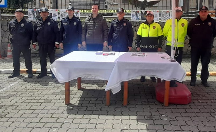 Beşikdüzü’nde trafik haftası etkinliği yapıldı