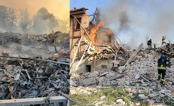 Rusya, sivillerin saklandığı okulu vurdu