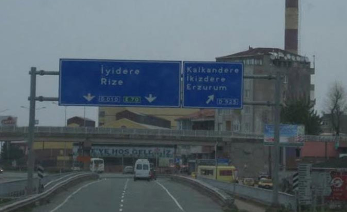 İyidere-Rize-Ardeşen yolunda çalışma - 08.05.2022