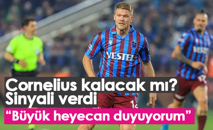 Cornelius gelecek yıl için sinyali verdi
