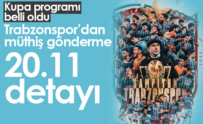 Trabzonspor kupayı 20.11'de kaldıracak!