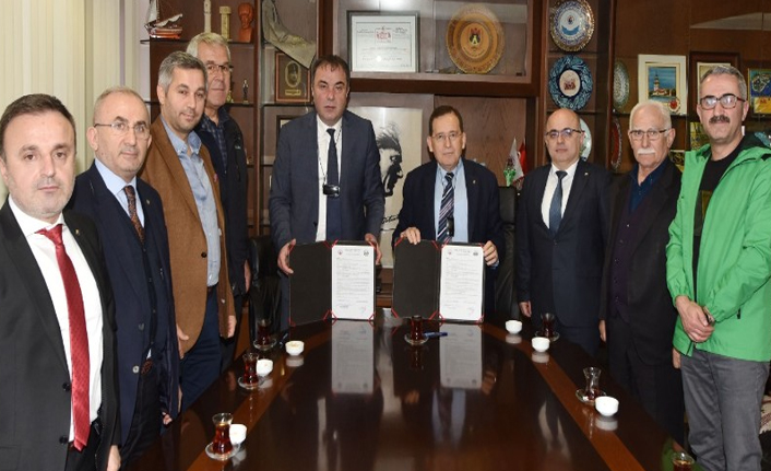 TTSO ile Artvin TSO "Kardeş Oda" protokolü imzalandı