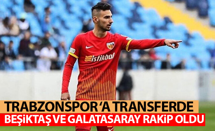 Trabzonspor'a transferde Beşiktaş ve Galatasaray rakip oldu! Genç oyuncu için karşı karşıya...
