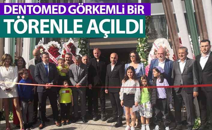 Trabzon’da DENTOMED kliniği hizmete açıldı