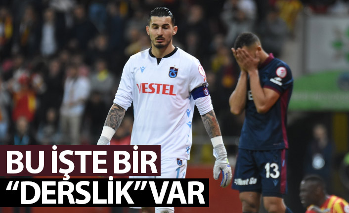 Trabzonspor'un son dakika kabusu! Bu işte bir "Derslik" var